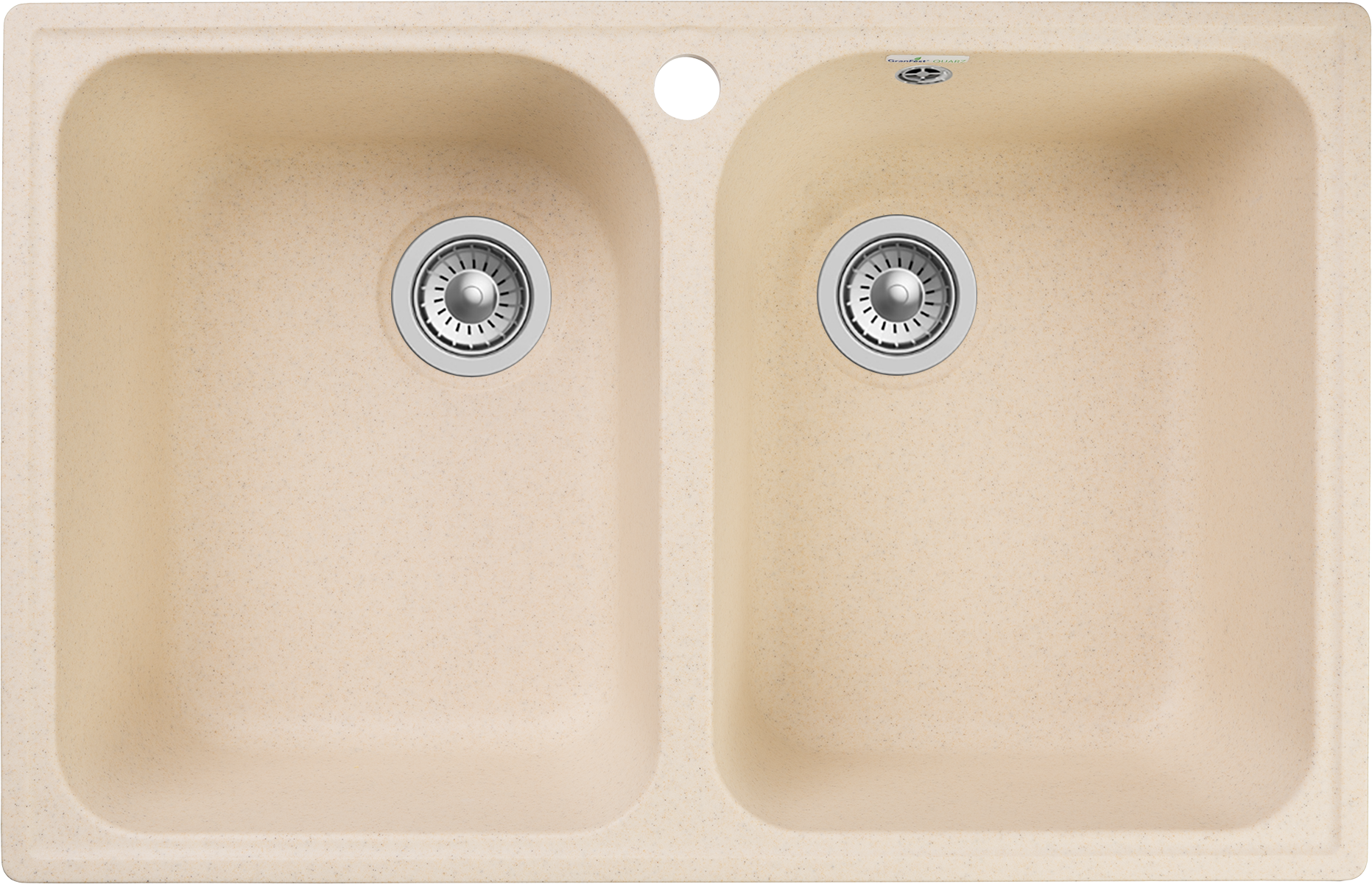 Мойка для кухни GranFest QUARZ GF-QUARZ 15  15 бежевый