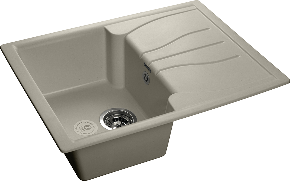 Мойка для кухни GranFest Композит  STANDART 680L S-680L топаз