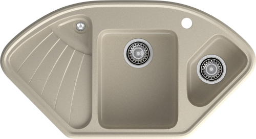 Мойка для кухни GranFest Композит  CORNER 1040E C-1040E топаз