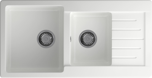 Мойка для кухни GranFest Композит  PRACTIK 980KL P-980KL иней
