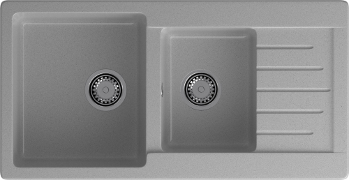 Мойка для кухни GranFest Композит  PRACTIK 980KL P-980KL серый
