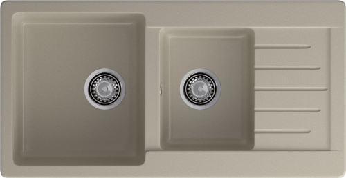 Мойка для кухни GranFest Композит  PRACTIK 980KL P-980KL топаз