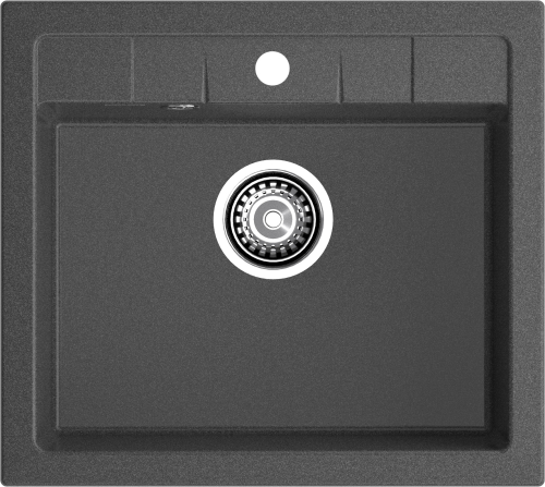 Мойка для кухни GranFest Композит  QUADRO 561 Q-561 графит