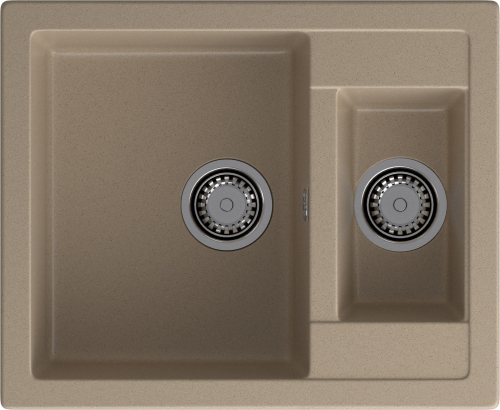 Мойка для кухни GranFest Композит  QUADRO 610K Q-610K песочный