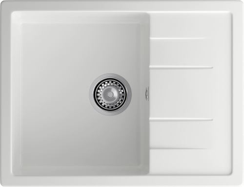 Мойка для кухни GranFest Композит  QUADRO 650L Q-650L иней