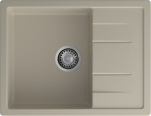 Мойка для кухни GranFest Композит  QUADRO 650L Q-650L топаз