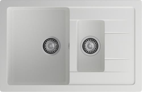 Мойка для кухни GranFest Композит  QUADRO 775KL Q-775KL иней
