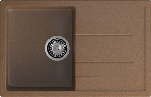 Мойка для кухни GranFest Композит  QUADRO 780L Q-780L терракот