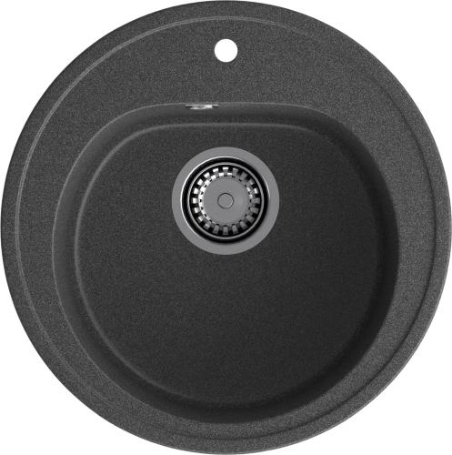 Мойка для кухни GranFest Композит RONDO 510 R-510 графит Мойка для кухни GranFest Композит RONDO 510 R-510 графит