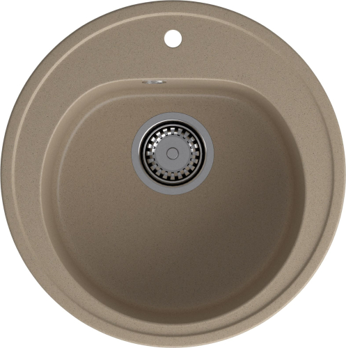 Мойка для кухни GranFest Композит  RONDO 510 R-510 песочный