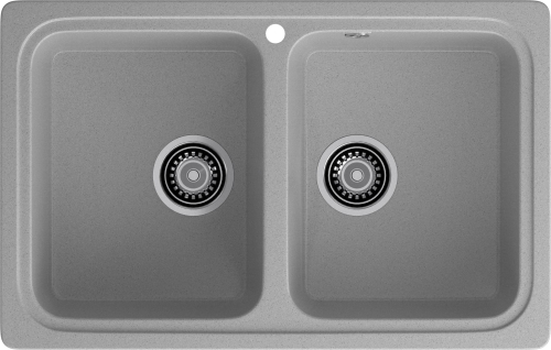 Мойка для кухни GranFest Композит  STANDART 780K S-780K серый