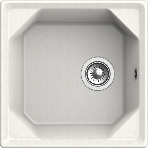 Мойка для кухни GranFest Композит  UNIQUE 500 U-500 белый