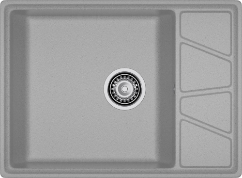Мойка для кухни GranFest Композит VERTEX 680L V-680L серый Мойка для кухни GranFest Композит VERTEX 680L V-680L серый