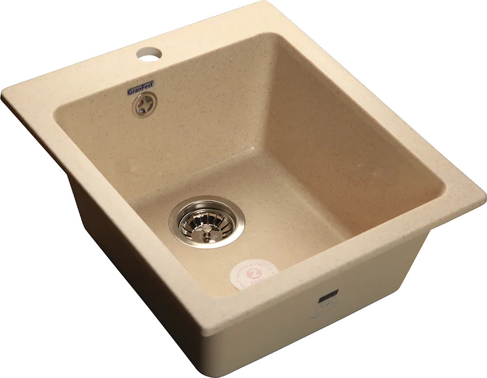 Мойка для кухни GranFest Композит  PRACTIK 505 P-505 бежевый