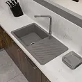 Мойка для кухни GranFest QUARZ GF-QUARZ 53 53 темно-серый Мойка для кухни GranFest QUARZ GF-QUARZ 53 53 темно-серый
