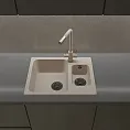 Мойка для кухни GranFest QUARZ GF-QUARZ 09 09 белый Мойка для кухни GranFest QUARZ GF-QUARZ 09 09 белый