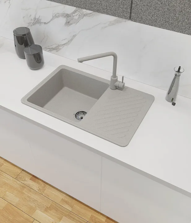 Мойка для кухни GranFest QUARZ GF-QUARZ 52 52 серый