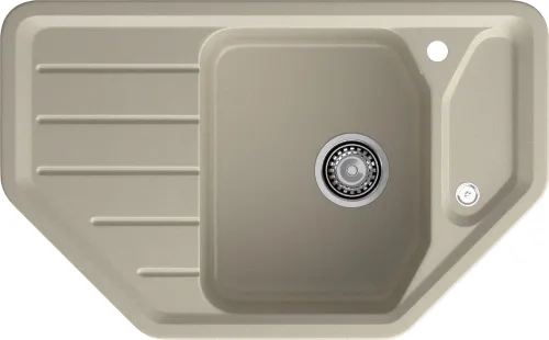 Мойка для кухни GranFest Композит  CORNER 800E C-800E топаз Мойка для кухни GranFest Композит  CORNER 800E C-800E топаз