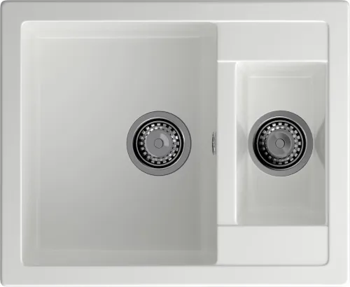 Мойка для кухни GranFest Композит  QUADRO 610K Q-610K иней Мойка для кухни GranFest Композит  QUADRO 610K Q-610K иней