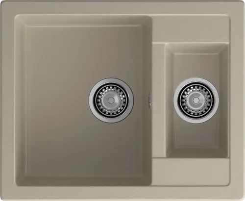 Мойка для кухни GranFest Композит  QUADRO 610K Q-610K топаз