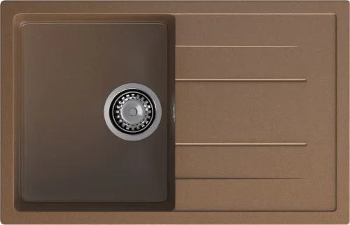 Мойка для кухни GranFest Композит  QUADRO 780L Q-780L терракот