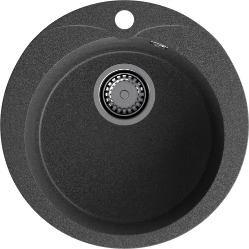 Мойка для кухни GranFest Композит RONDO 480 R-480 графит Мойка для кухни GranFest Композит RONDO 480 R-480 графит