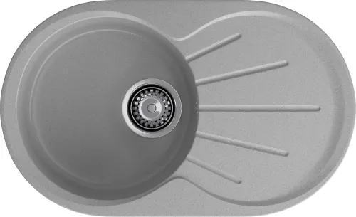 Мойка для кухни GranFest Композит  RONDO 750L R-750L серый Мойка для кухни GranFest Композит  RONDO 750L R-750L серый