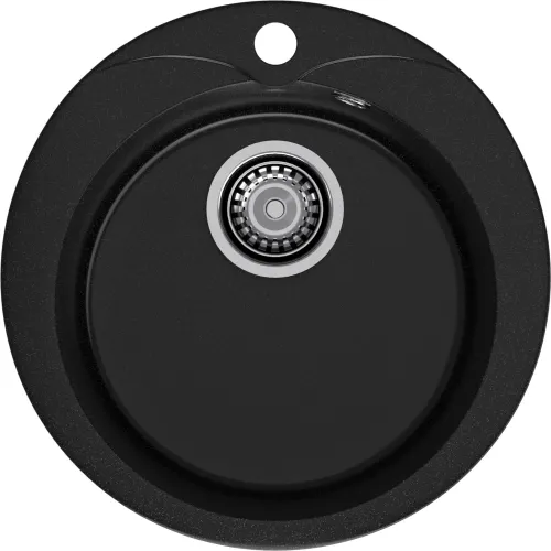 Мойка для кухни GranFest Композит RONDO 480 R-480 черный Мойка для кухни GranFest Композит RONDO 480 R-480 черный