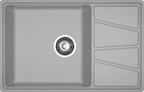 Мойка для кухни GranFest Композит VERTEX 780L V-780L серый Мойка для кухни GranFest Композит VERTEX 780L V-780L серый